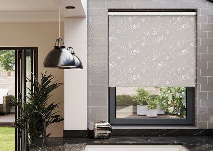 Laura Ashley Pussy Willow, Steel - Twist&Fit Roller Blind - Image 3